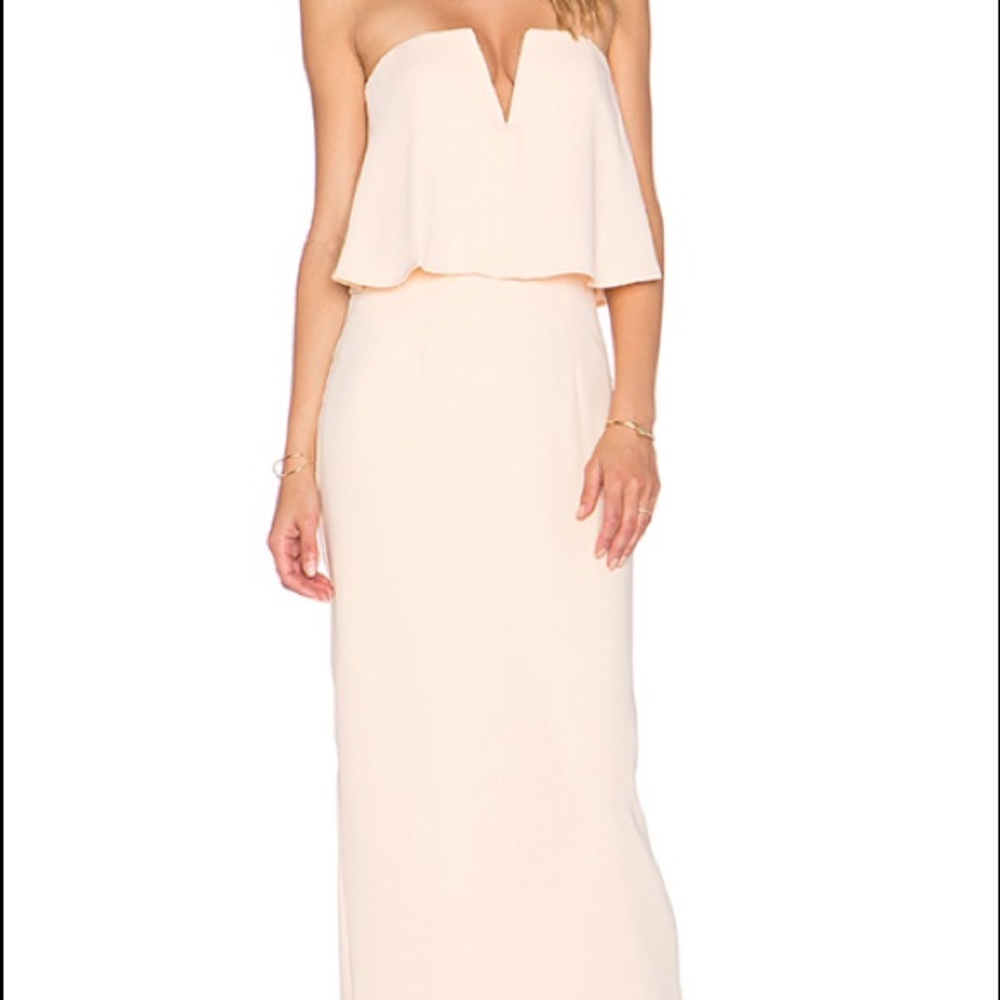 Jarlo poppy maxi dress size M